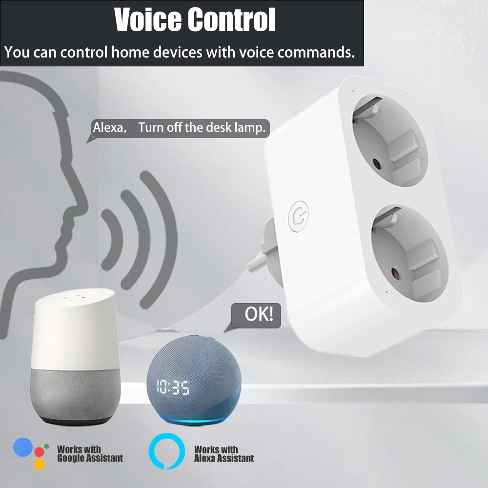 BORUIDAPLS WiFi Smart socket E - Timer Dual Outlet ulasan dan harga