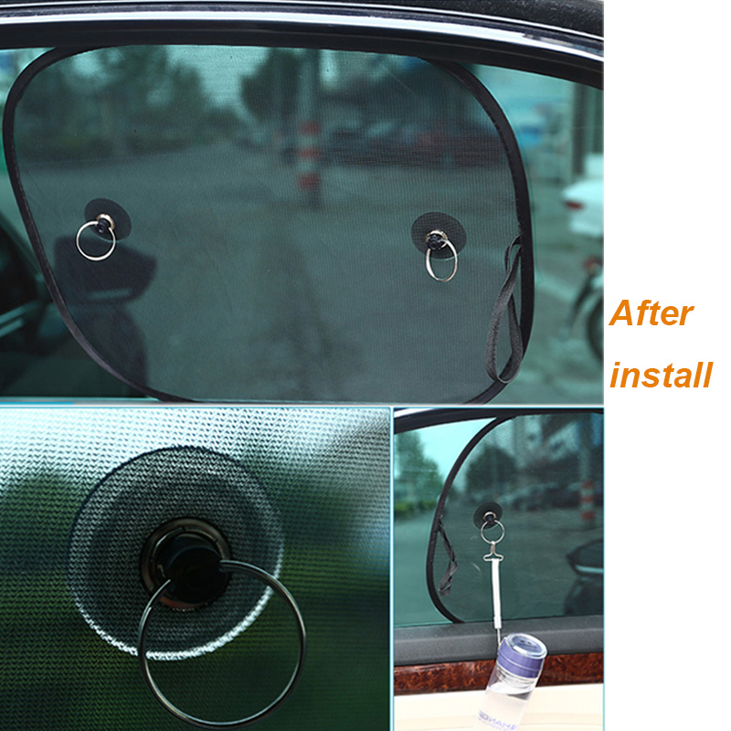 Super Quality 2pcs Black Side  - Screen Top Mesh ulasan dan harga