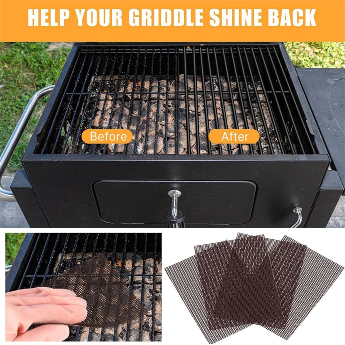 100 Pack Griddle 4x5.5'' Scree - Screen Top Mesh ulasan dan harga
