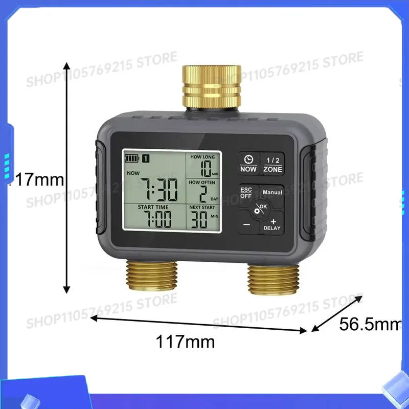 Smart Water Controller Irrigat - Timer Dual Outlet ulasan dan harga
